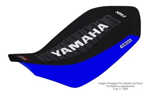 Yamaha Raptor 700 06/24 ATV Seat Cover HFS Black/Blue/White FMX Buyer Pays Duty