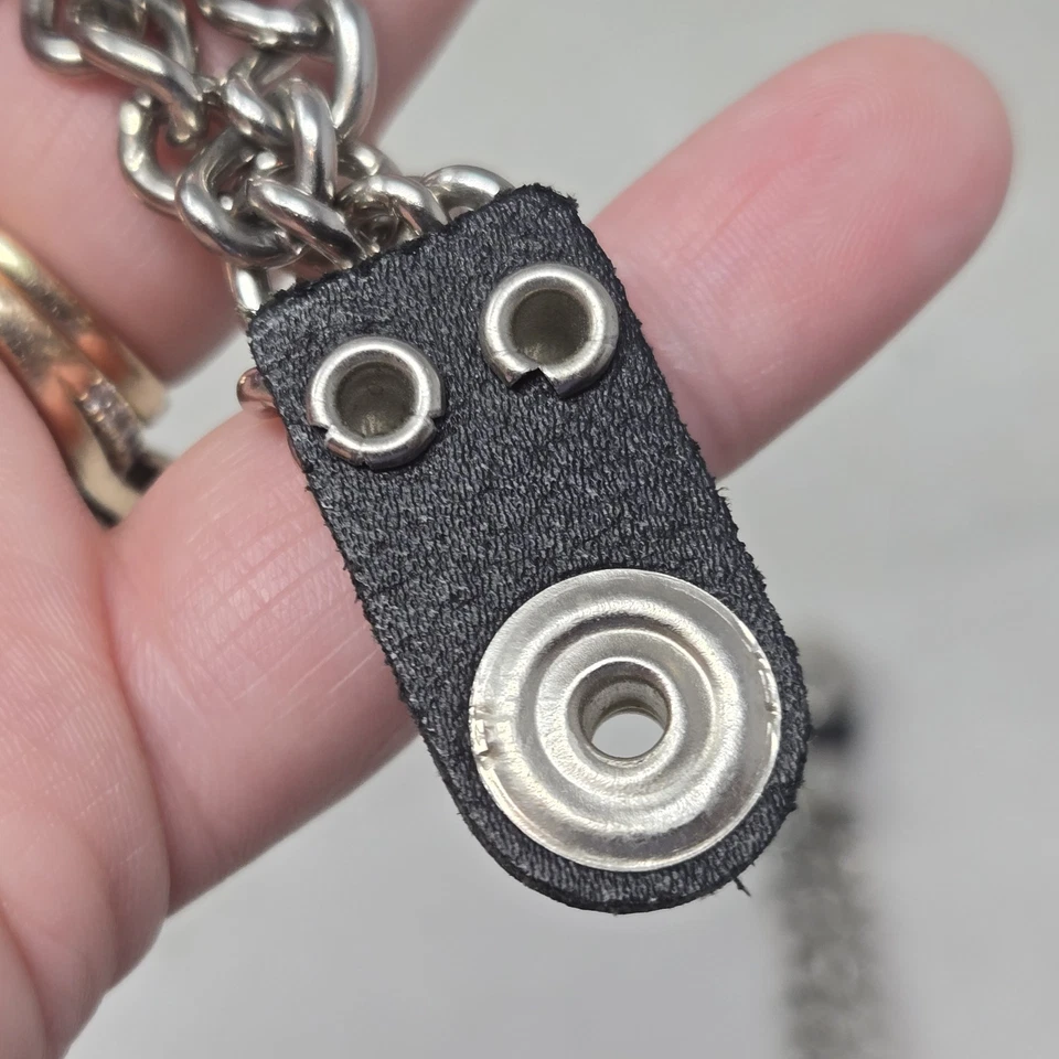 Motorcycle Vest Extenders Double Chain Biker Set of 2 - Bild 3 von 4