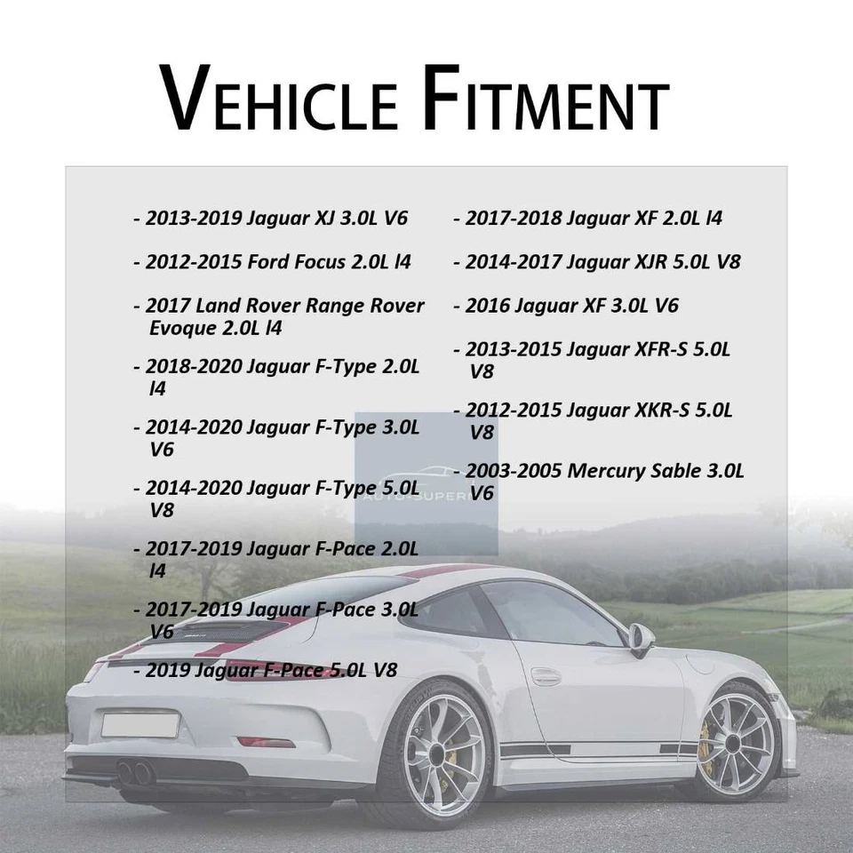 Transmisor/sensor de temperatura del refrigerante del motor para Jaguar XKR-S 2012-2015 Foto 3 de 4