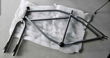 Worksman Cycles 26 Frame Fork Steel Cruiser Klunker Usa Made Rat Rod Grey Pc