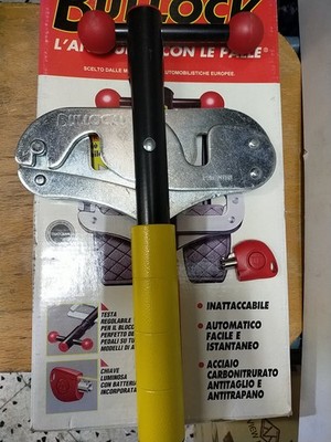 AUTO DIEBSTAHLSICHERUNG BULLOCK PEDALBLOCK, FIAT 600 SPORTING SEICENTO 91-98