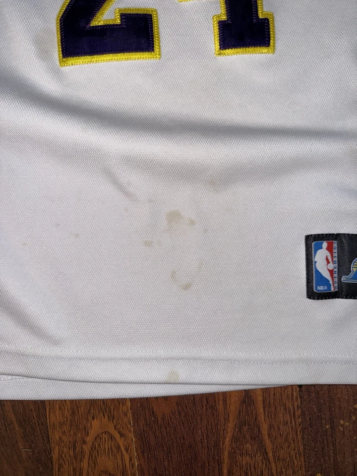 Camiseta deportiva para hombre Kobe Bryant Adidas Swingman #24 Lakers réplica cosida mediana Foto 3 de 3