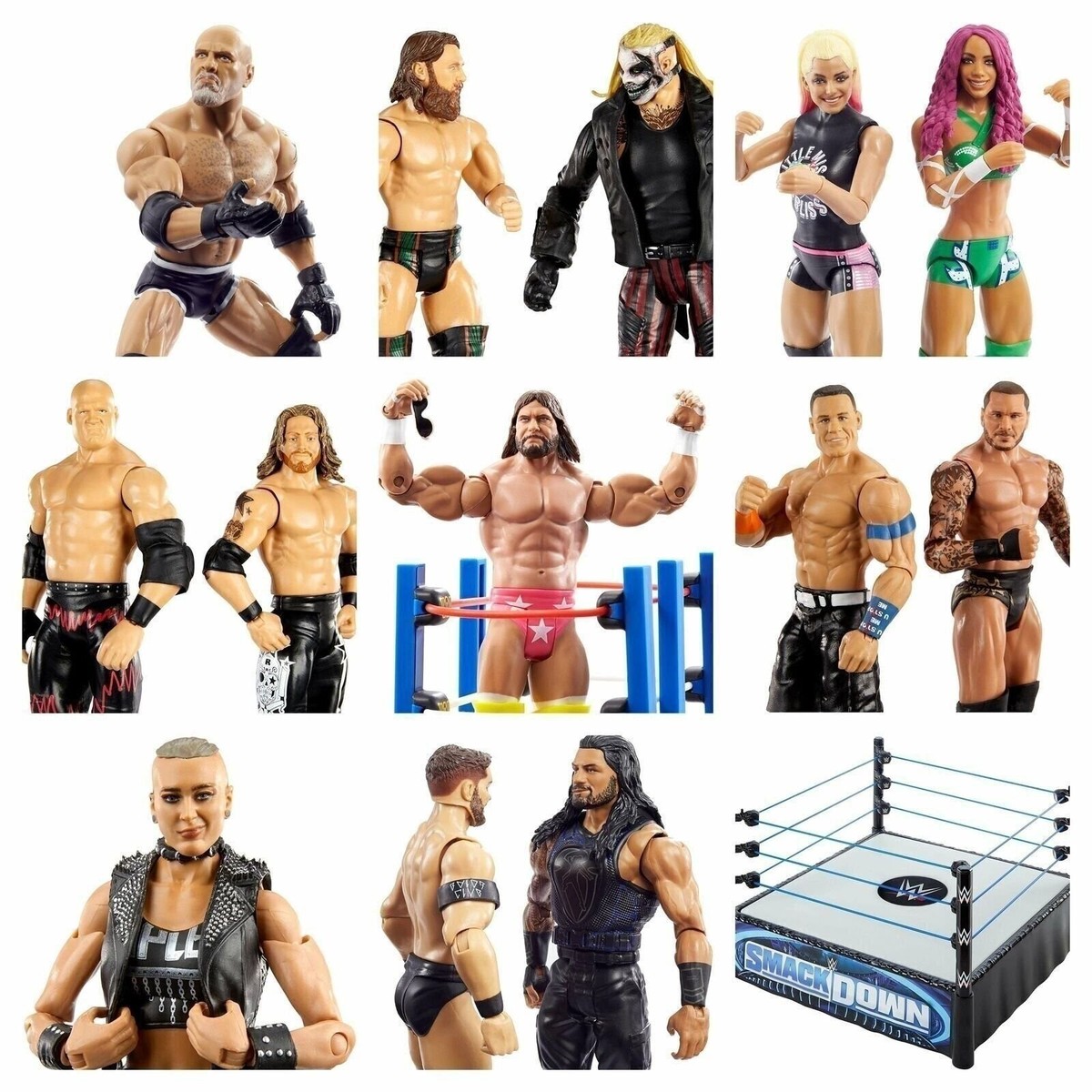 WWE Mattel Elite and Ultimate Collection Action Figure 6 in