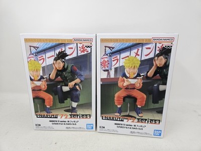 Banpresto Naruto 72 Series Uzumaki Naruto Umino Iruka 2pc Figure