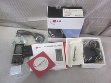 Rare Vintage/Antique 2006 LG KG320 2G Flip Phone Black Colored