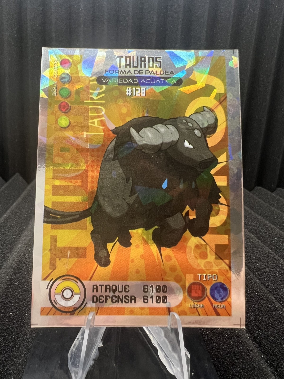 Tauros #128 - Cracked Ice Holo - Charizard Pokedex Edition 2020 - Pokemon Card