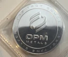 1 troy oz .999 Silver Round - OPM Metals