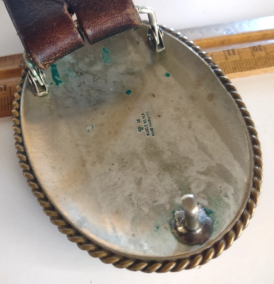 De colección Níquel Plata Phoenix Trap & Shoot HOA Veterinario Trofeo 16 Yd Clase B Hebilla de Cinturón Foto 2 de 2