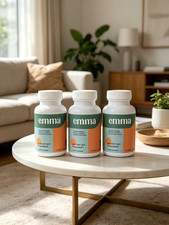 3 Pack Emma Gut Health Supplement 60 Capsules Bloating Relief  Regularity Suppo