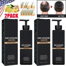 2Pack Shampoo,Spartan Root Activator Shampoo,Natural Hair Shampoos