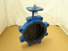 180538 New-Incomplete; DelTech 52080121E1B0 Lug-Style Butterfly Valve; NO HANDLE