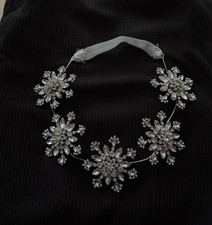 Crystal Snowflake Tiara Bridal Headband