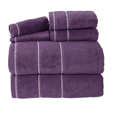 Lavish Home Luxury Cotton Towel Set- Quick Dry, Zero Twist and Soft Set with 2