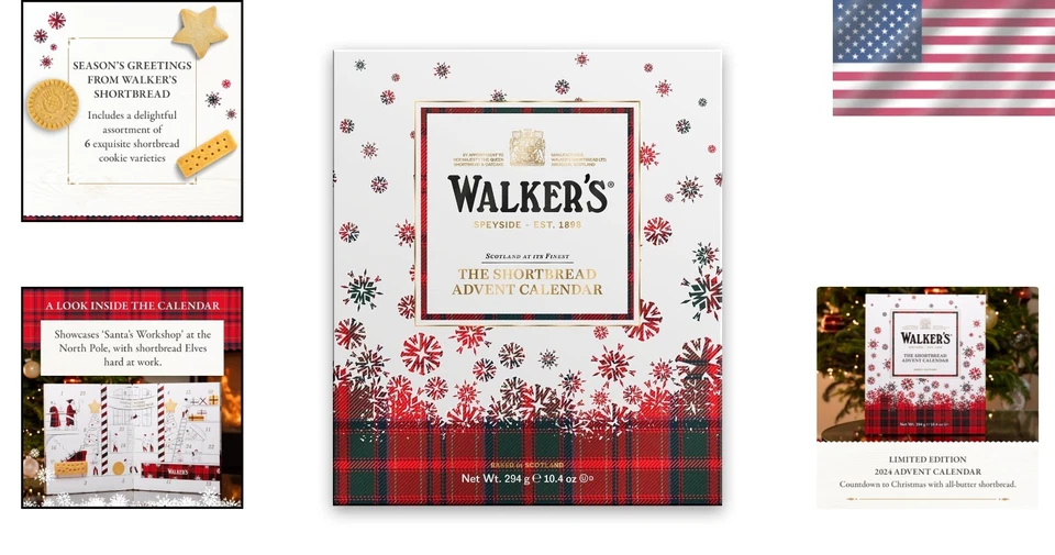 Shortbread Advent Calendar - 2021 Christmas Treat - Image 2 of 4
