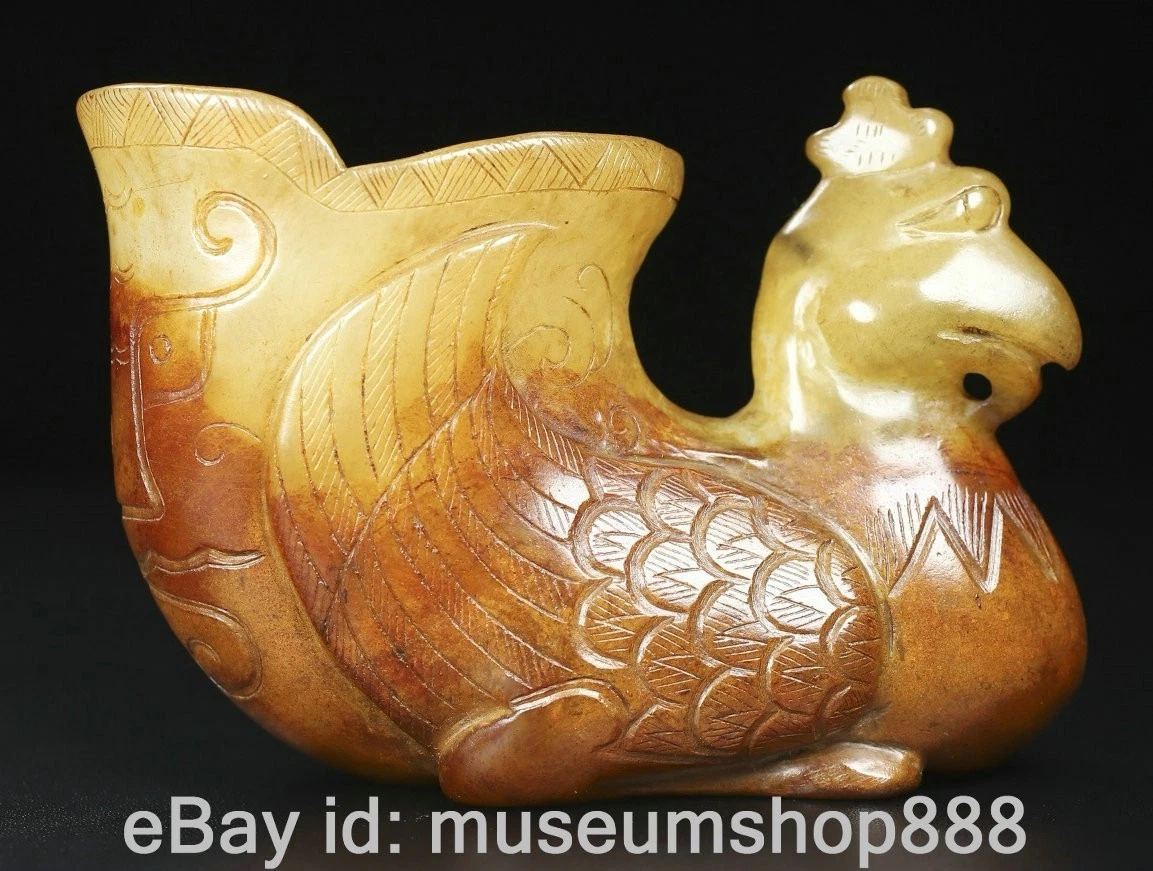 ♥中国　発掘品　高杯　骨董品 翡翠玻璃和杯中国古董| eBay