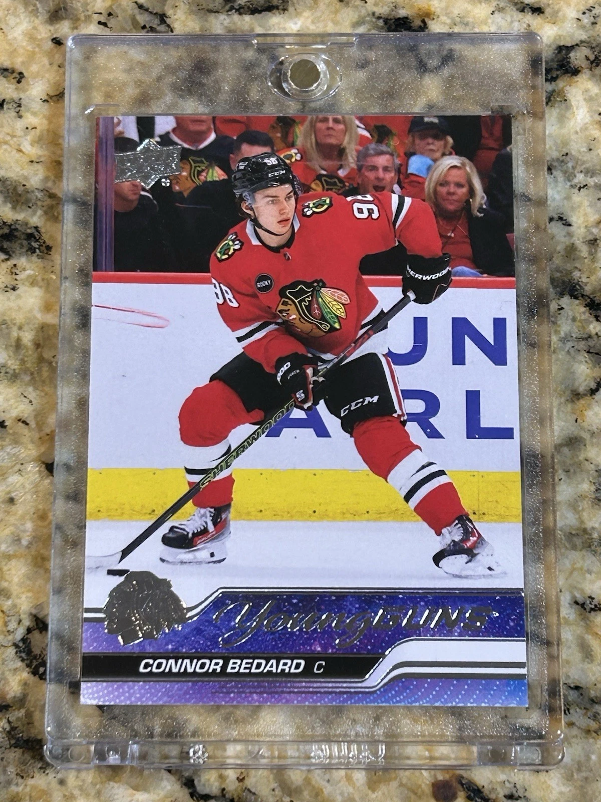 Connor Bedard trading card