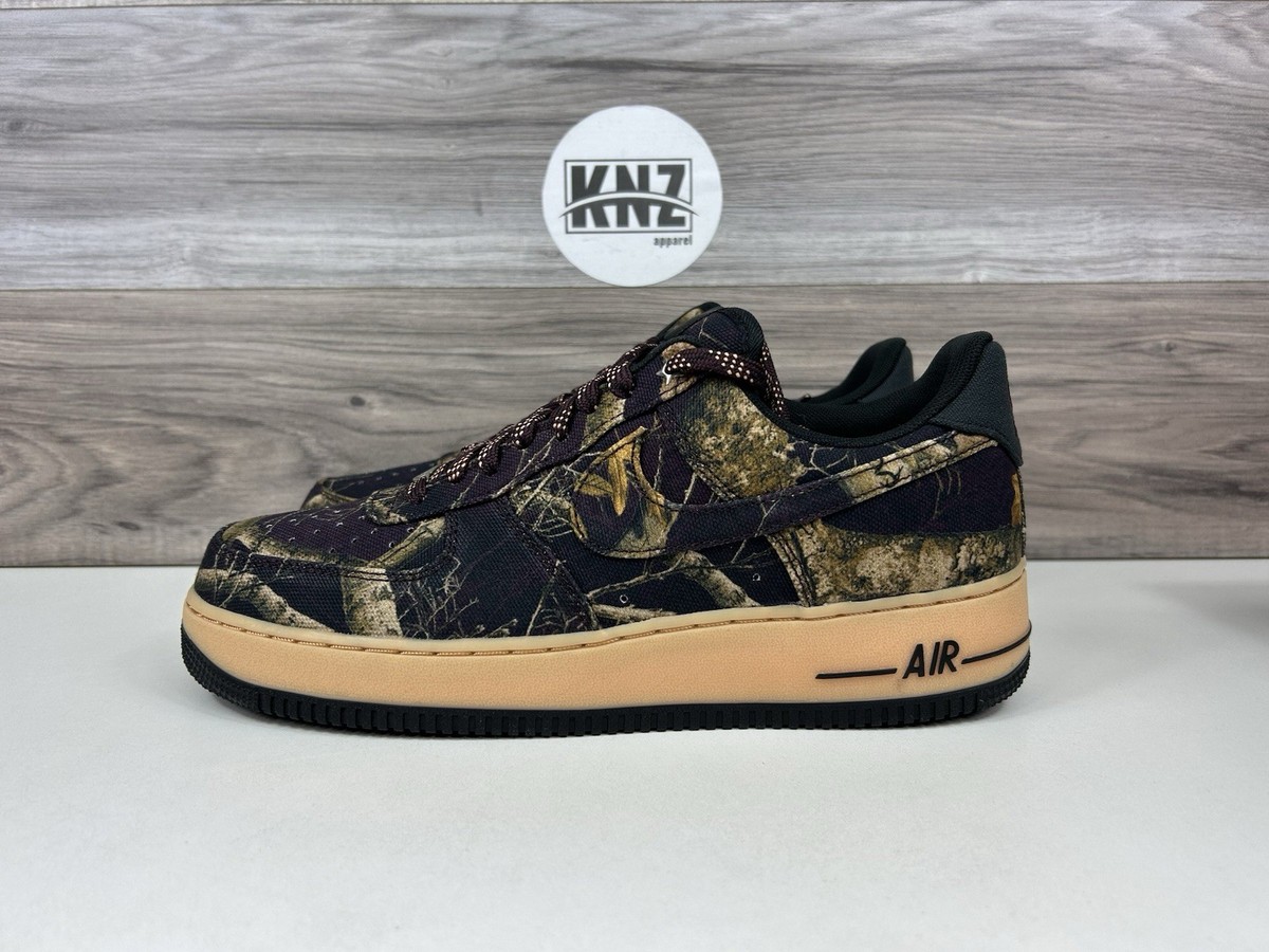 Men's Nike Air Force 1 '07 RealTree CAMO Brown Casual Sneakers