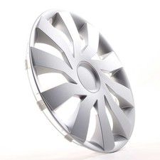 4x Radzierblenden 15 Zoll Radkappen Radblenden "Hill" silber matt passend f&uuml;r Ch