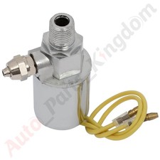 150psi 12v Chrome Solenoid Valve For Air Tank Compressor Air Tube Train Horn