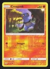 Pokemon Croagunk Forbidden Light 63/131 Reverse Holo NM
