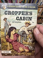 CROPPER'S CABIN - BY JIM THOMPSON FIRST EDITION