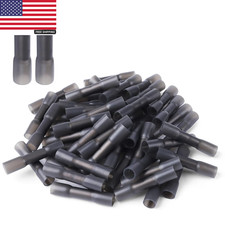 Heat Shrink Butt Wire Connectors, 250Pcs Insulated Waterproof Electrical Wire Co