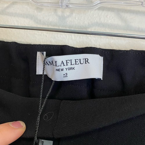 MM Lafleur Women's Pants Foster 3.0 Ankle Stretch Work Dress Plus Black Size +3 - Picture 4 of 10