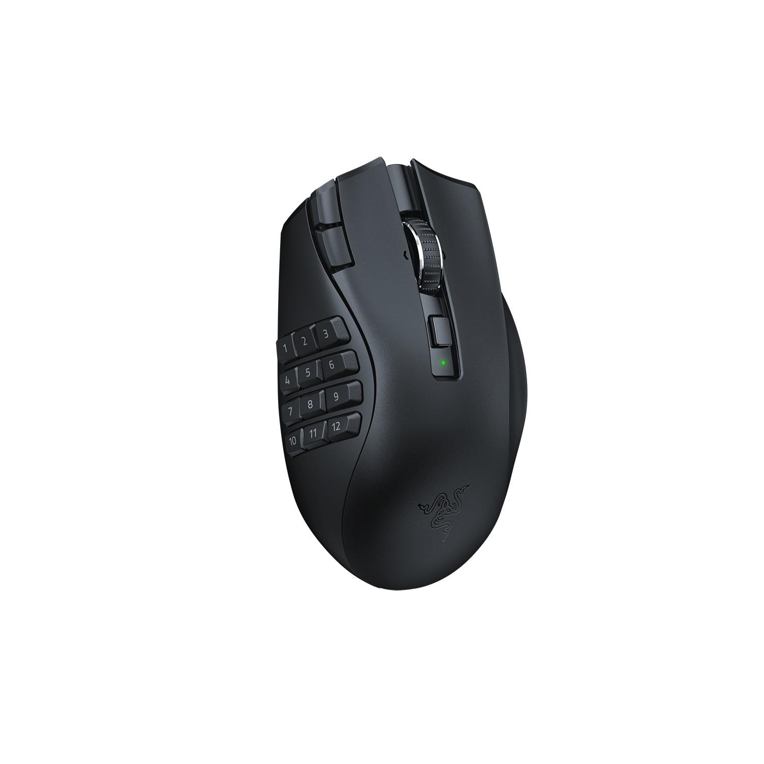 Razer Naga V2 HyperSpeed mouse Mano destra RF senza fili + Bluetooth Ottico