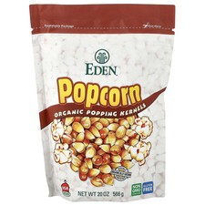 Popcorn, Organic Popping Kernels, 20 oz (566 ...