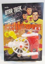 STAR TREK 1977 AHI U.S.S. ENTERPRISE LAUNCHER TOY UNUSED ON CARD MOC STORE STOCK