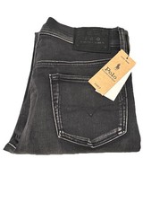 Polo Ralph Lauren The Eldridge Skinny Youth Size 16 Black Jeans NWT