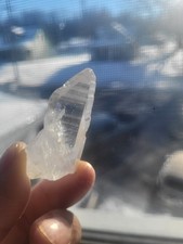 Pocket Lemurian Quartz Crystal From Brazil  (0.5"-2") / (6 - 30 Grams)