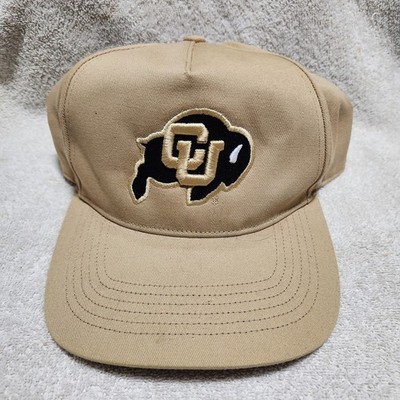 Colorado Buffaloes 47 Snapback Hat Adjustable Tan NWOT!