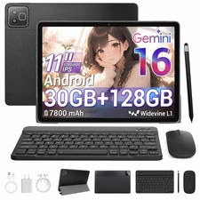 AEEZO 11 in Tablet IPS 1320 800 Touchscreen 30GB 128GB ROM 7800mAh Android 16