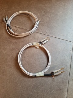 Hochwertige Lautsprecherkabel Lautsprecher Kabel Ca. 1.85m Mit Bananensteckern