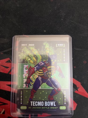 2026 Bo Jackson Battle Arena Tecmo Bowl HOT ROD (Rodney Hampton) GLOW 100 Power