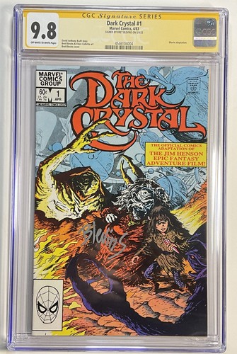 Dark Crystal 1 CGC SS 9.8 signed BRET BLEVINS 1983 Movie Adapt OWW Pages NM