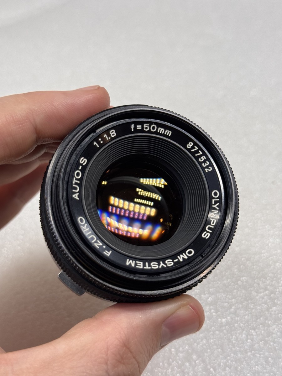 Olympus OM-System F.Zuiko Auto S 50mm f/1.8 MF Lens for OM1