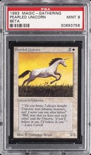 1993 MTG LTD ED BETA PEARLED UNICORN PSA 9