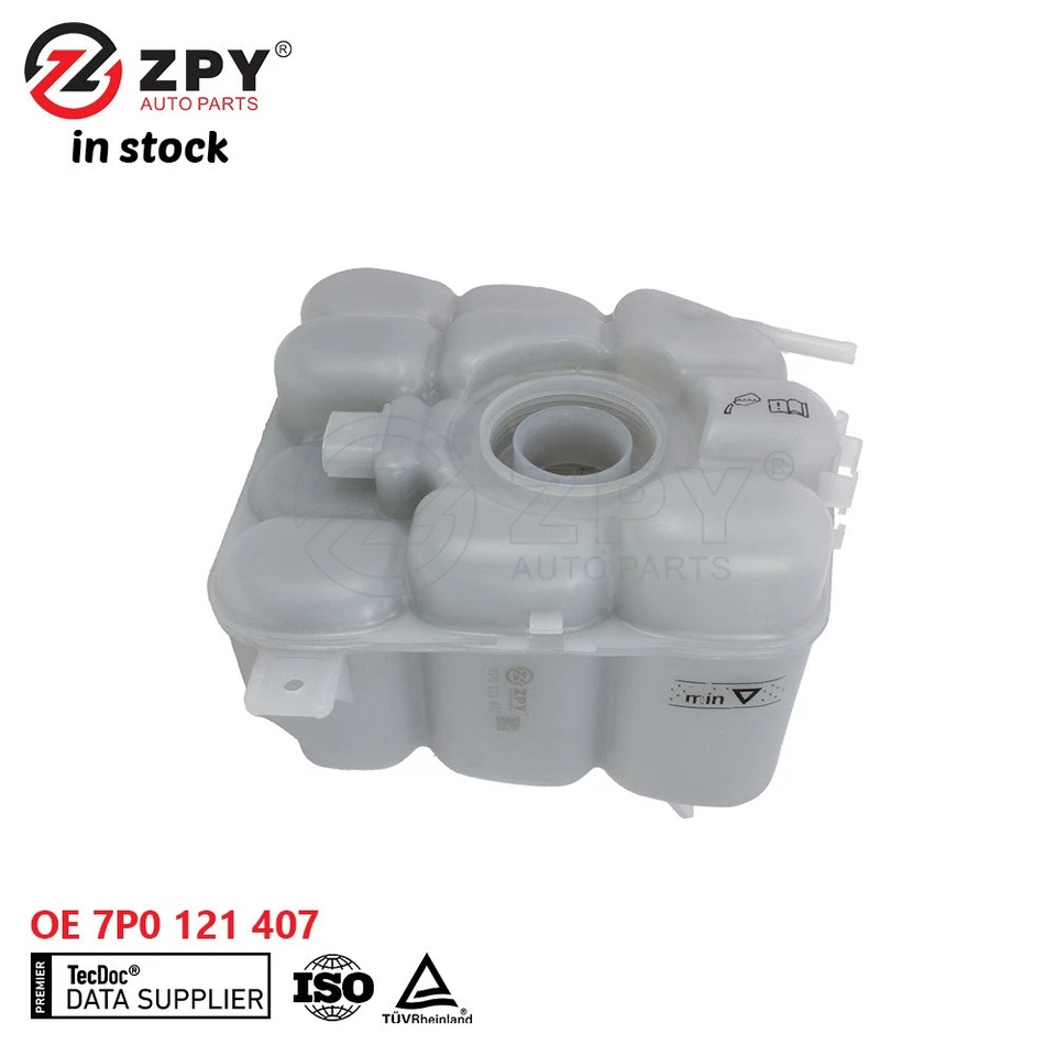 ZPY New Engine Coolant Reservoir Fit For Porsche Cayenne Vw Touareg 7P0 121 407 - Image 2 of 4