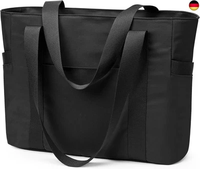 KALIDI FANCY FOREST KALIDI Shopper Tasche Handtasche Groß Mit 15,6 Zoll Laptopfach FüR Arbeit, Uni,