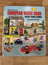 Richard Scarry's European Word Book (English - French - German)