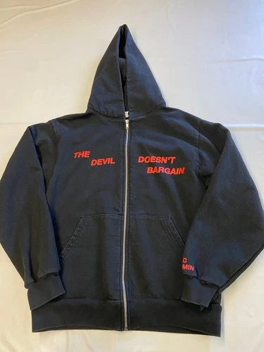 Mens LOS ANGELES APPAREL Alec Benjamin The Devil Doesn't Bargain 14 Hoodie Sz S