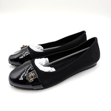 Anne Klein Gyllen scarpe basse slip-on punta tonda donna nere taglia US7,5 M EU37,5