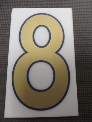 Numéro De Maillot Barcelone 06-08 - Neuf - Pour Short Ou Maillot
