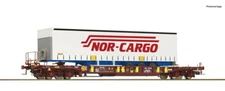 ROCO 76222 Pocket Wagon 458 6 192-9 NOR CARGO Ep VI On Request Märklin Axles