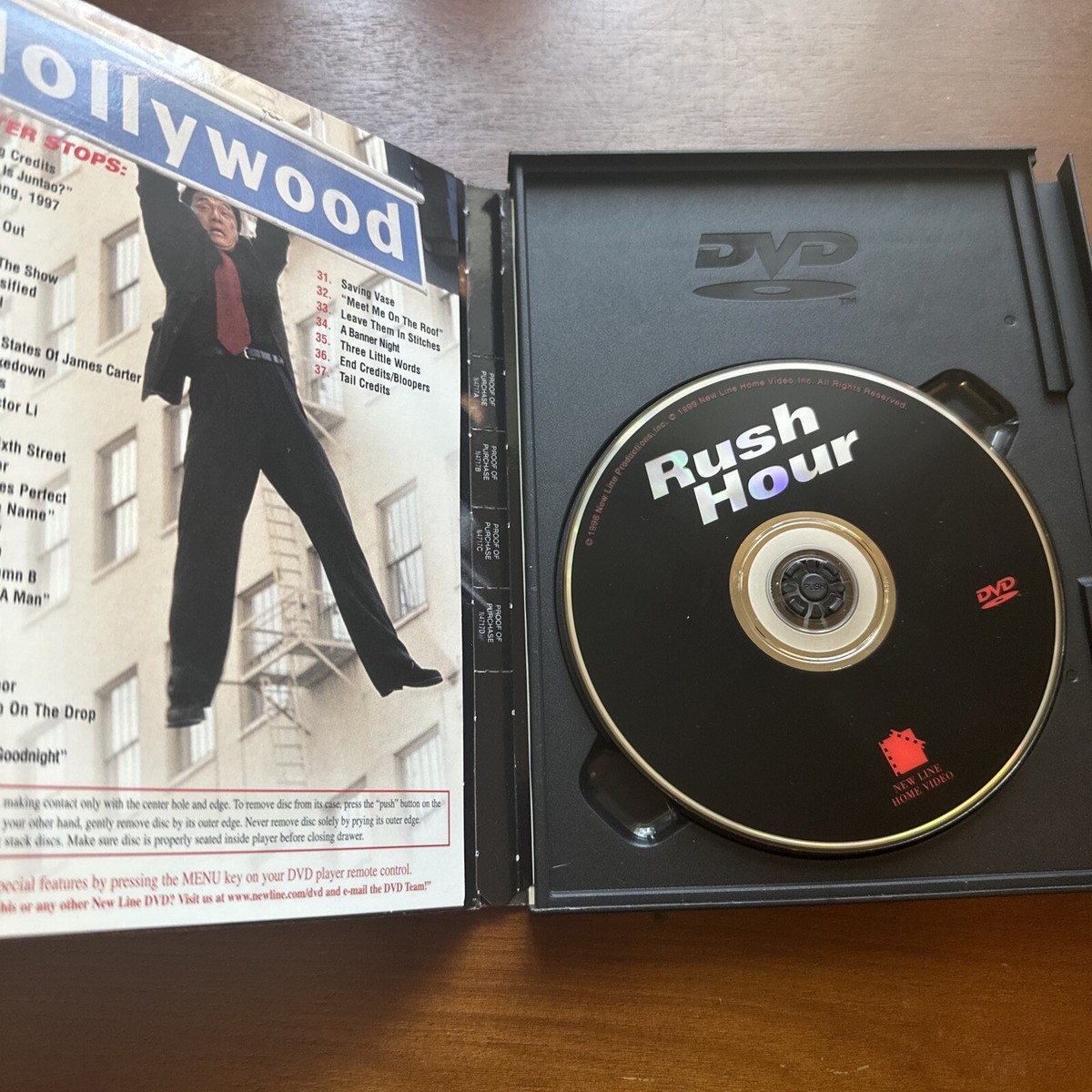 Rush Hour (New Line Platinum Series) DVD Jackie Chan Chris Tucker