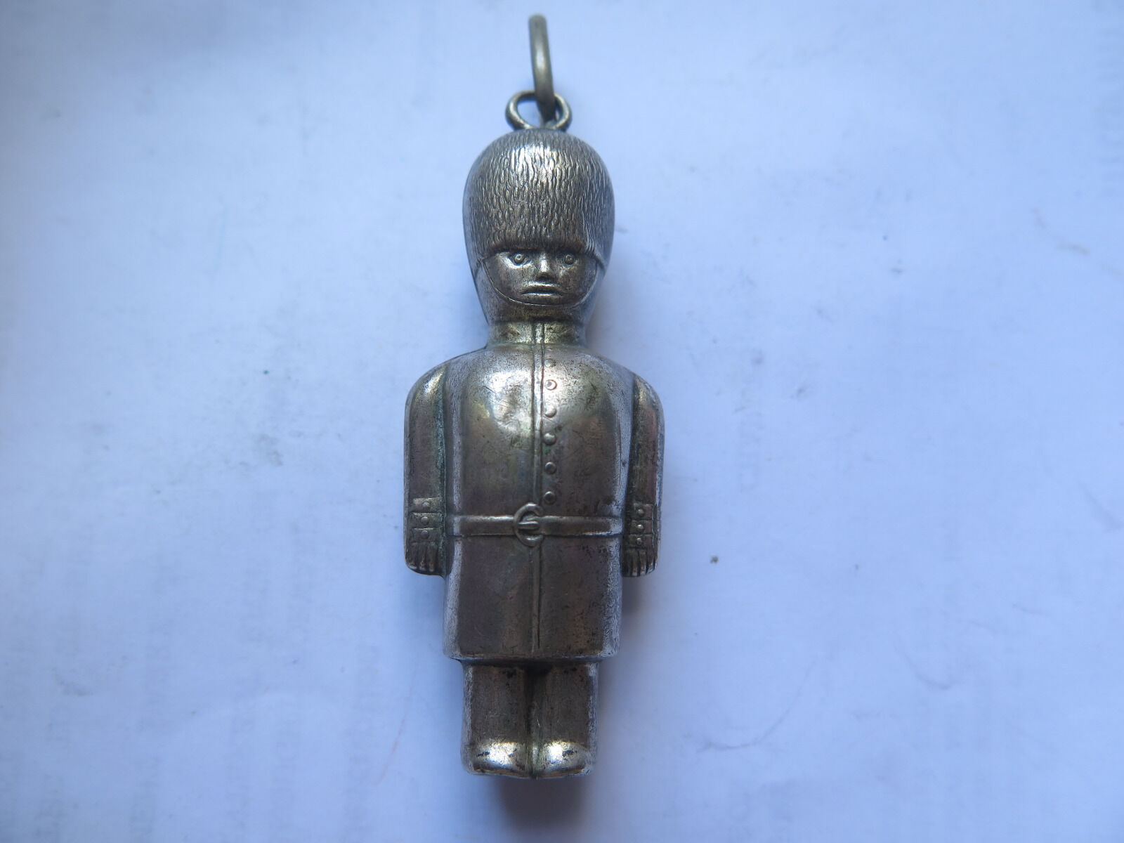 Complete Free Shipping EPNS BABY or BABIES RATTLE POLICEMAN of LONDON BOBBY Max 83% OFF SILVER