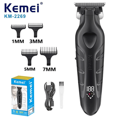 KEMEI 2269 Professional Hair/Beard Trimmer for Men Zero Gapped Hair Clippers - Picture 12 of 24