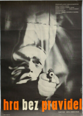Filmposter Kinoplakat - Das Spiel ohne Regeln - Jindrich Polak - 1967